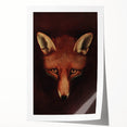 Grunge Aesthetic Fox Wall Art - Abstract Urban Grunge Art on Canvas