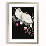 Grunge Aesthetic Birds Wall Art - Vintage Urban Grunge Print on Canvas