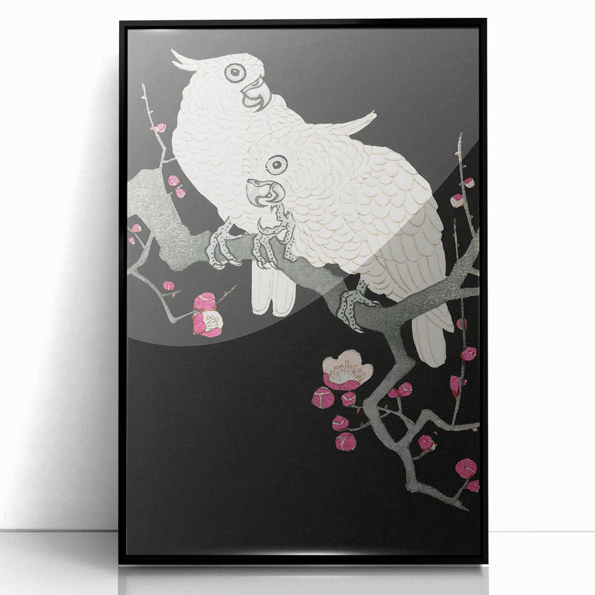 Grunge Aesthetic Birds Wall Art - Vintage Urban Grunge Print on Canvas