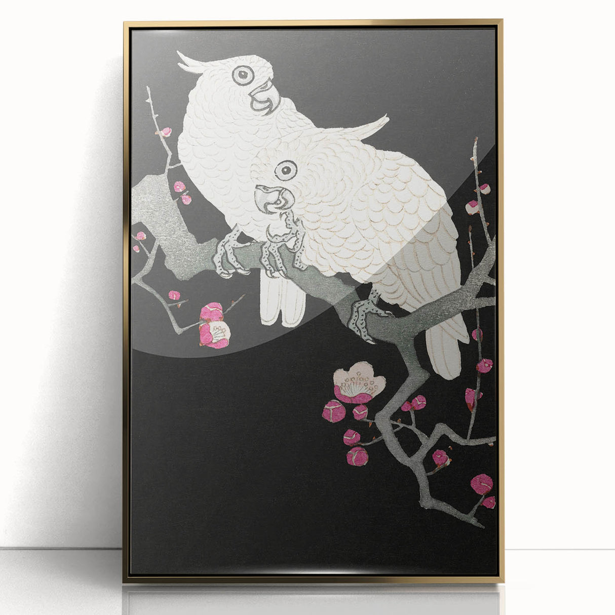 Grunge Aesthetic Birds Wall Art - Vintage Urban Grunge Print on Canvas