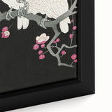 Grunge Aesthetic Birds Wall Art - Vintage Urban Grunge Print on Canvas