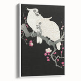 Grunge Aesthetic Birds Wall Art - Vintage Urban Grunge Print on Canvas