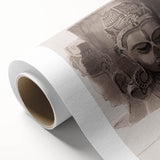 Grunge Wall Art - Vintage Sculpture Grunge Canvas Print - Distressed Art