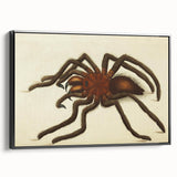 Grunge Spider Illustration - Vintage Grunge Aesthetic Canvas Print