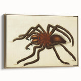 Grunge Spider Illustration - Vintage Grunge Aesthetic Canvas Print