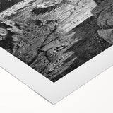 Grunge Wall Art - Cosmic Lunar Landscape Print - Space Grunge Decor