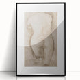 Vintage Nude Study Grunge Wall Art - Minimalist Grunge Canvas Print