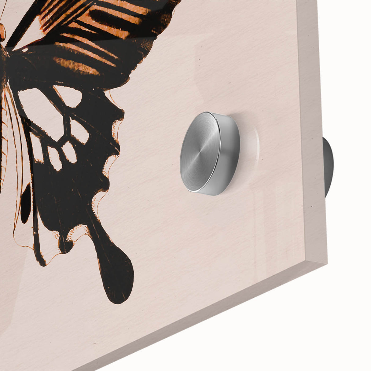 Urban Grunge Art | Grunge Butterfly Wall Art | Modern Grunge Canvas Print