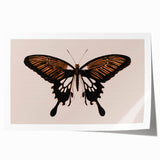 Urban Grunge Art | Grunge Butterfly Wall Art | Modern Grunge Canvas Print