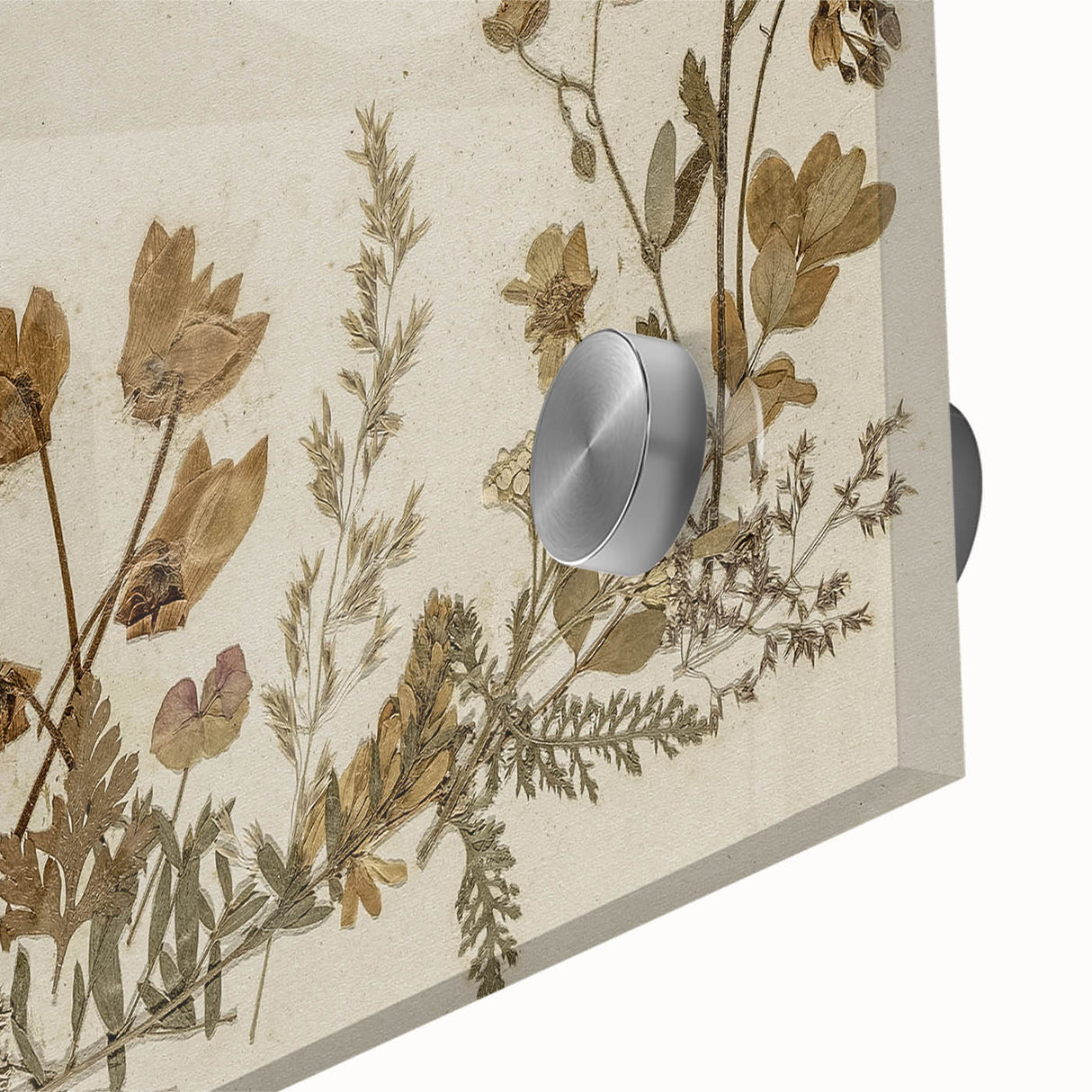 Vintage Grunge Floral Wall Art | Grunge Aesthetic Canvas Print | Distressed Art
