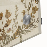 Vintage Grunge Floral Wall Art | Grunge Aesthetic Canvas Print | Distressed Art