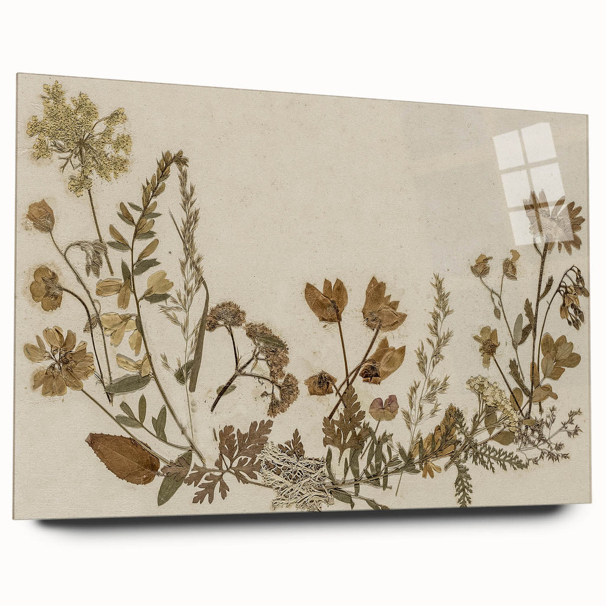 Vintage Grunge Floral Wall Art | Grunge Aesthetic Canvas Print | Distressed Art