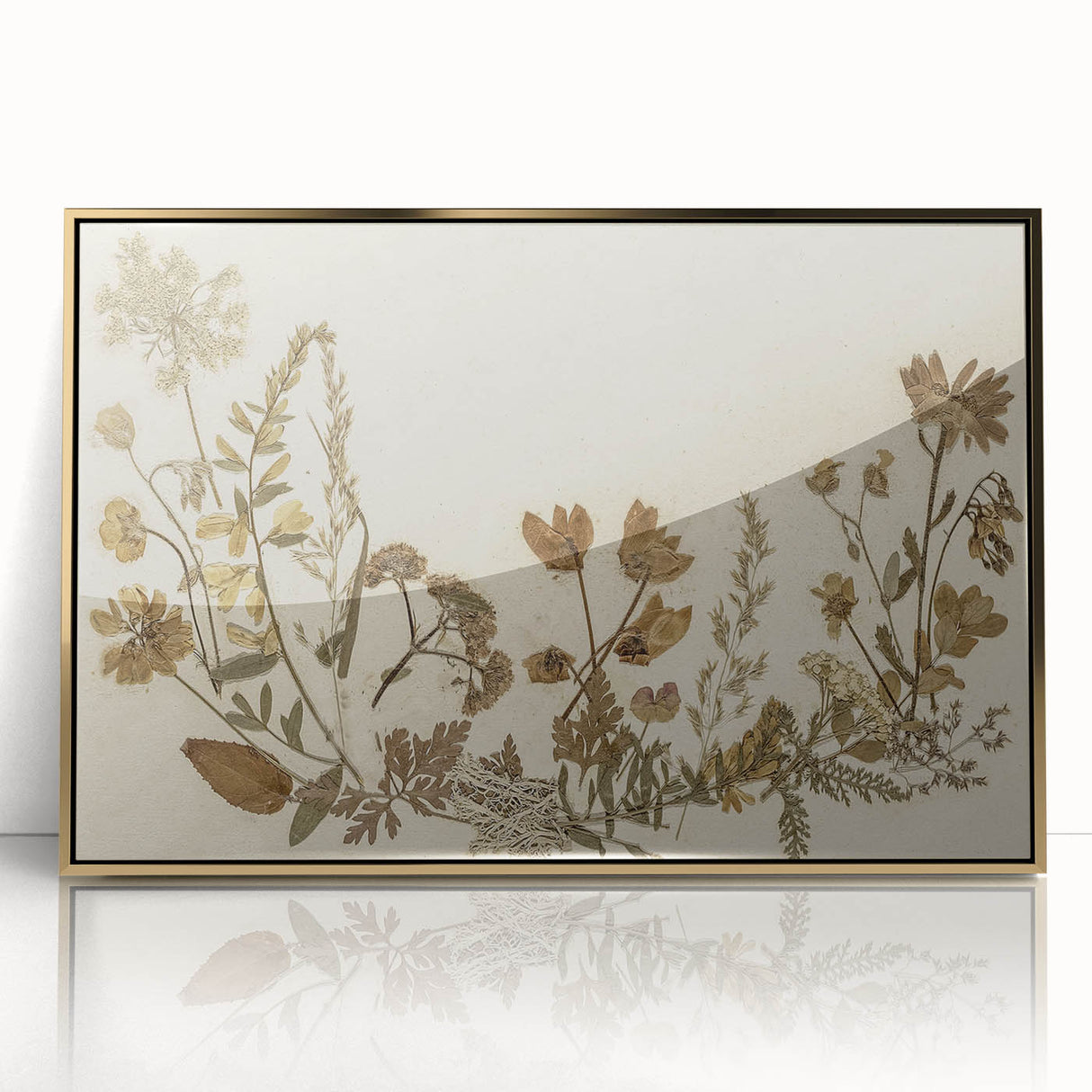 Vintage Grunge Floral Wall Art | Grunge Aesthetic Canvas Print | Distressed Art