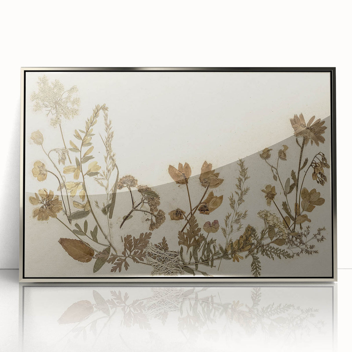Vintage Grunge Floral Wall Art | Grunge Aesthetic Canvas Print | Distressed Art