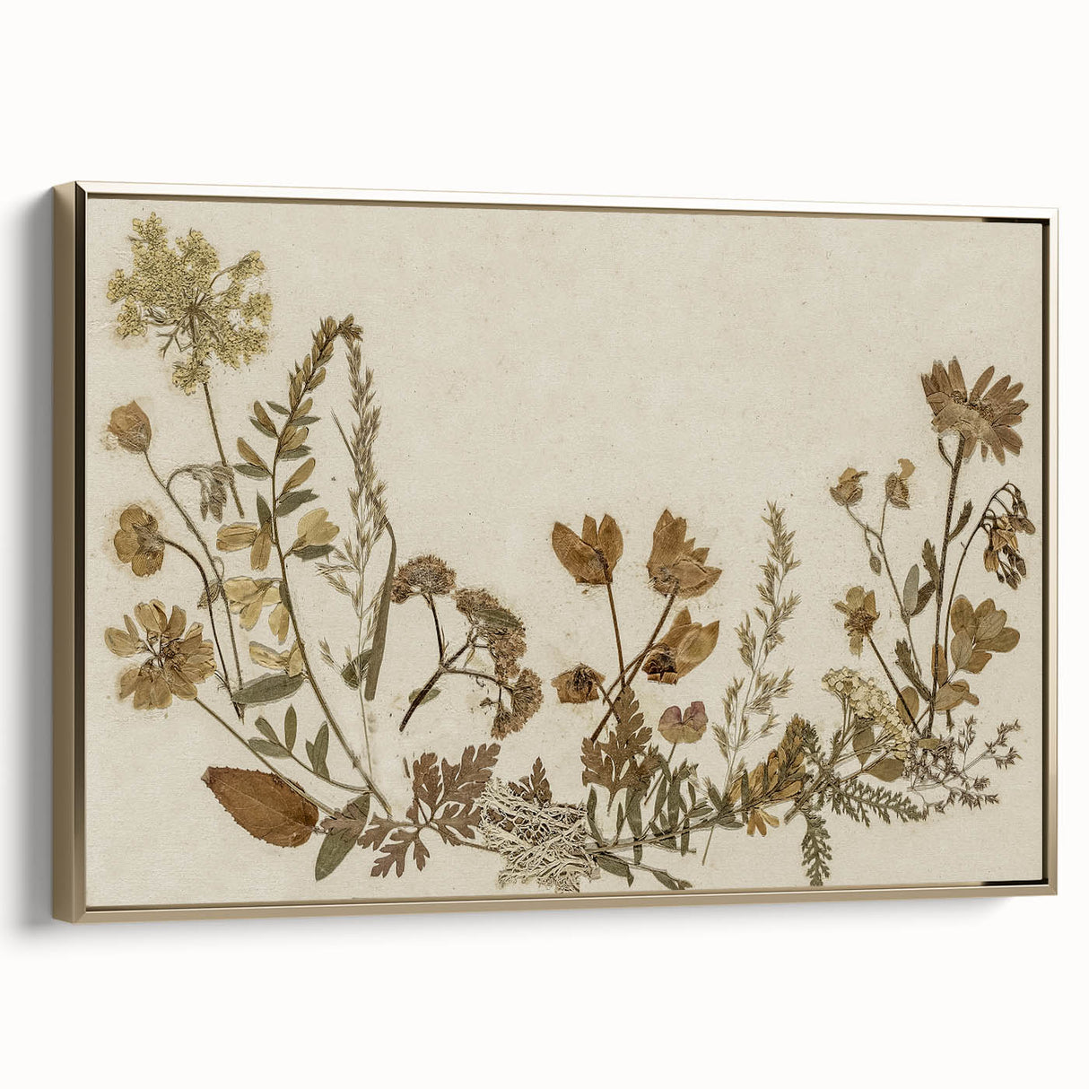 Vintage Grunge Floral Wall Art | Grunge Aesthetic Canvas Print | Distressed Art