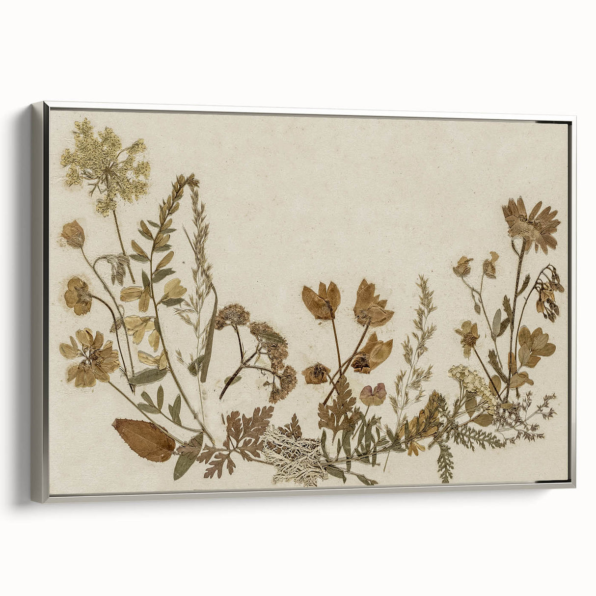 Vintage Grunge Floral Wall Art | Grunge Aesthetic Canvas Print | Distressed Art