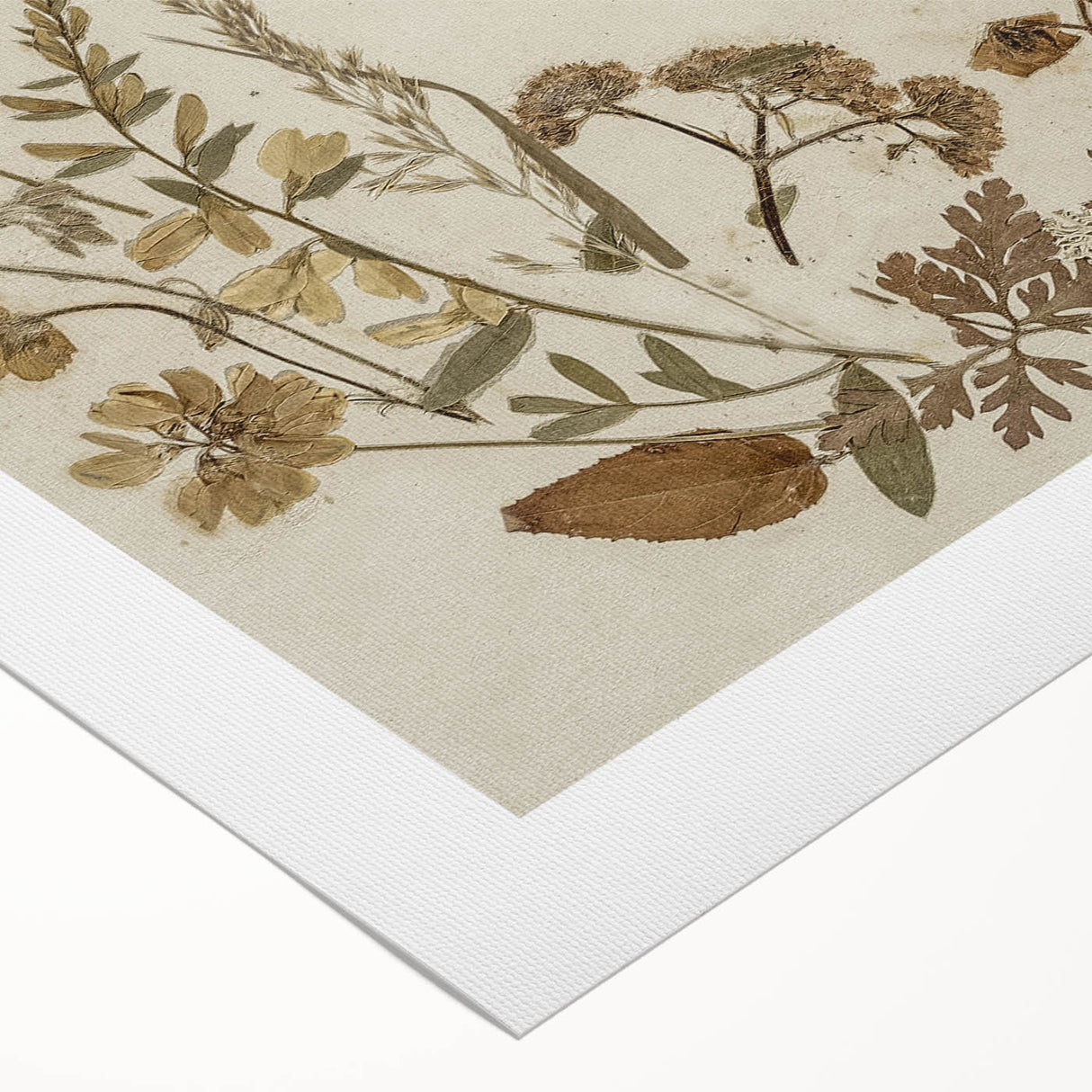 Vintage Grunge Floral Wall Art | Grunge Aesthetic Canvas Print | Distressed Art
