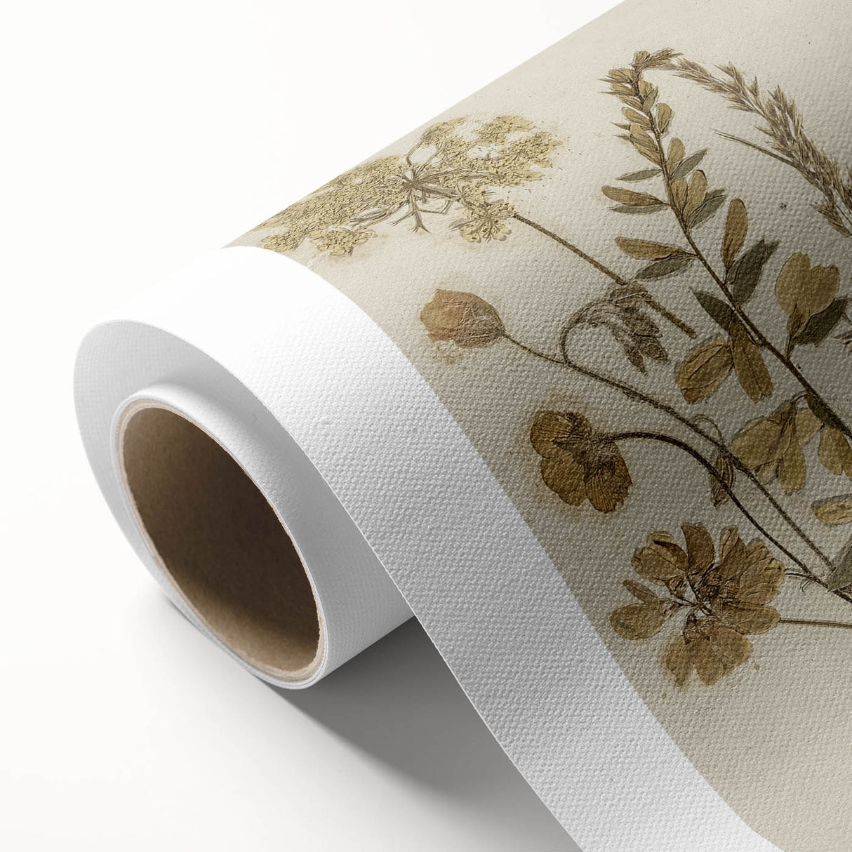 Vintage Grunge Floral Wall Art | Grunge Aesthetic Canvas Print | Distressed Art