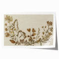 Vintage Grunge Floral Wall Art | Grunge Aesthetic Canvas Print | Distressed Art
