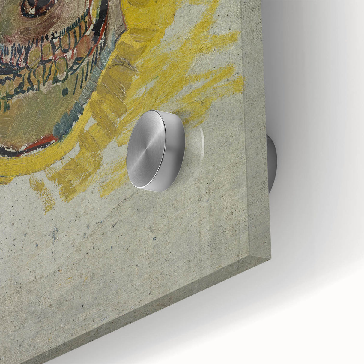 Edgy Urban Grunge Wall Art - Abstract Skull Grunge Aesthetic Decor