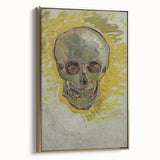 Edgy Urban Grunge Wall Art - Abstract Skull Grunge Aesthetic Decor
