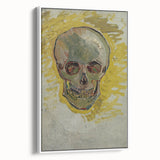 Edgy Urban Grunge Wall Art - Abstract Skull Grunge Aesthetic Decor