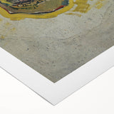 Edgy Urban Grunge Wall Art - Abstract Skull Grunge Aesthetic Decor