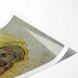 Edgy Urban Grunge Wall Art - Abstract Skull Grunge Aesthetic Decor