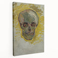 Edgy Urban Grunge Wall Art - Abstract Skull Grunge Aesthetic Decor