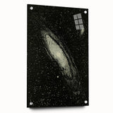 Grunge Wall Art | Abstract Cosmic Grunge Print | Vintage Grunge Art Piece