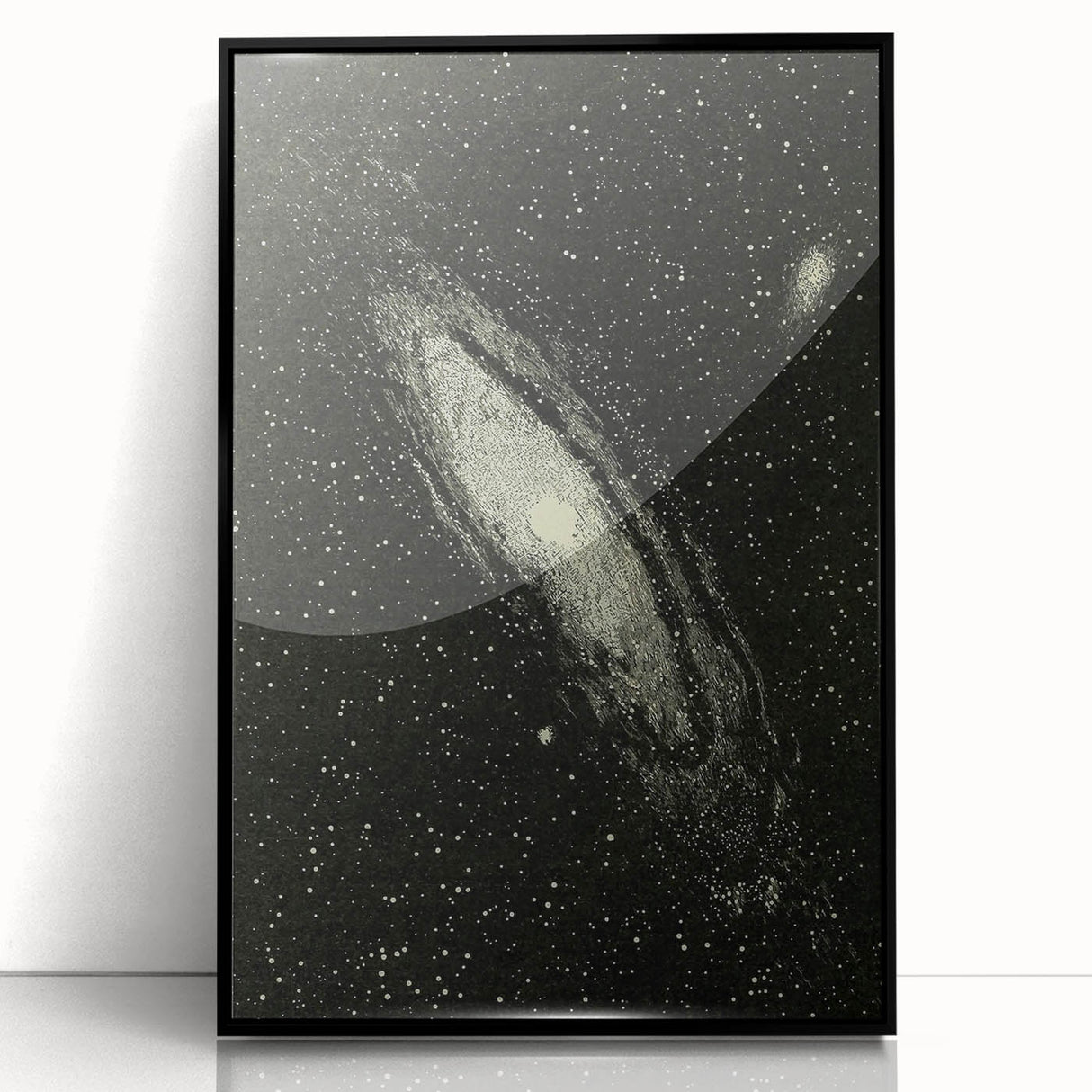 Grunge Wall Art | Abstract Cosmic Grunge Print | Vintage Grunge Art Piece