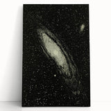 Grunge Wall Art | Abstract Cosmic Grunge Print | Vintage Grunge Art Piece