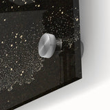 Grunge Wall Art | Vintage Cosmic Starburst Print | Abstract Grunge Art