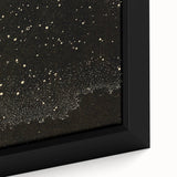 Grunge Wall Art | Vintage Cosmic Starburst Print | Abstract Grunge Art