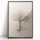 Grunge Wall Art | Vintage Tree Sketch | Abstract Grunge Botanical Print