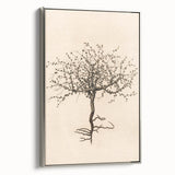Grunge Wall Art | Vintage Tree Sketch | Abstract Grunge Botanical Print