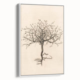 Grunge Wall Art | Vintage Tree Sketch | Abstract Grunge Botanical Print