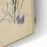 Grunge Wall Art | Vintage Skull on Stick Sketch | Abstract Grunge Print