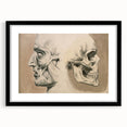 Grunge Aesthetic Art: Vintage Skull & Anatomy Grunge Wall Art on Canvas