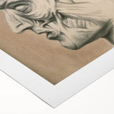 Grunge Aesthetic Art: Vintage Skull & Anatomy Grunge Wall Art on Canvas