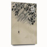 Grunge Wall Art - Spider Web and Berries Vintage Grunge Canvas Print