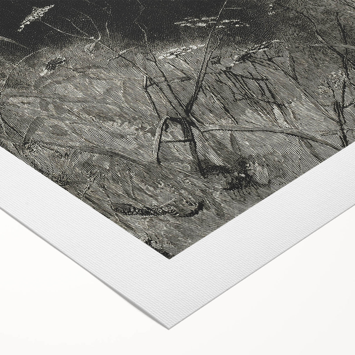 Grunge Aesthetic Art: Dark Butterfly Grunge Wall Art on Canvas