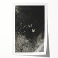Grunge Aesthetic Art: Dark Butterfly Grunge Wall Art on Canvas