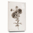 Grunge Wall Art - Distressed Sunflower Canvas Print for Modern Decor