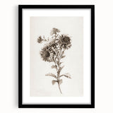Grunge Wall Art - Distressed Sunflower Canvas Print for Modern Decor