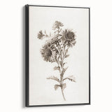 Grunge Wall Art - Distressed Sunflower Canvas Print for Modern Decor