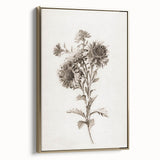 Grunge Wall Art - Distressed Sunflower Canvas Print for Modern Decor