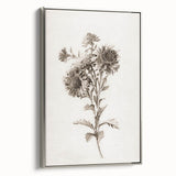 Grunge Wall Art - Distressed Sunflower Canvas Print for Modern Decor