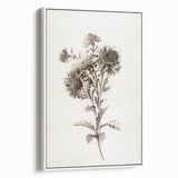 Grunge Wall Art - Distressed Sunflower Canvas Print for Modern Decor