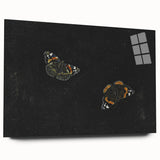 Urban Grunge Art - Butterfly Canvas Print for Modern Wall Decor